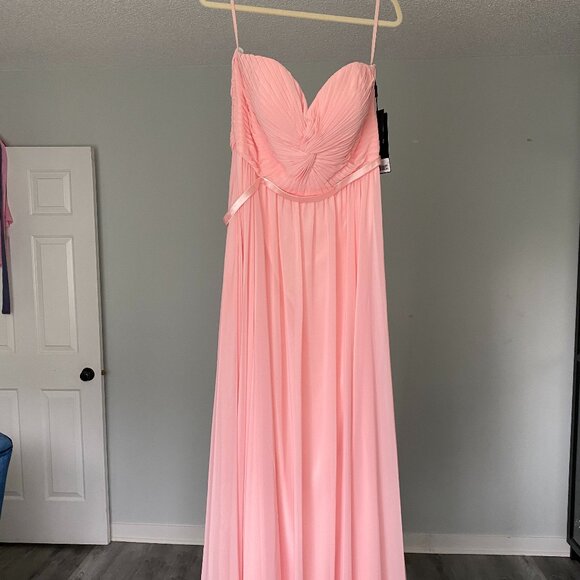 Boutique 1861 Pink Chiffon Dress - NWT, Plus Size 18 - Picture 2 of 15